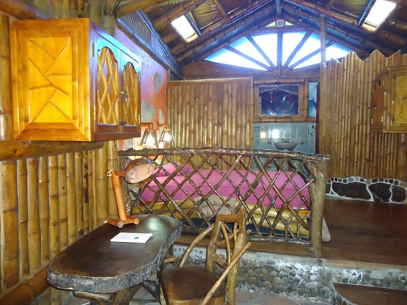 Doppelzimmer in der Hacienda El Dorado, Ecuador