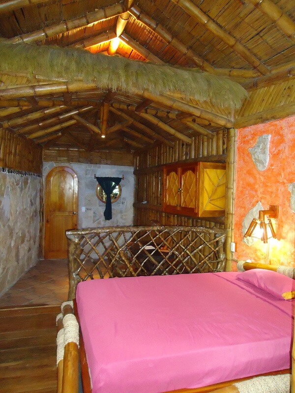 Doppelzimmer in der Hacienda El Dorado, Ecuador