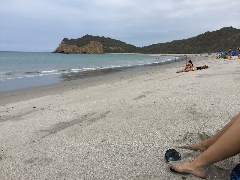 Beach "Los frailes", Machalilla national park, Ecuador