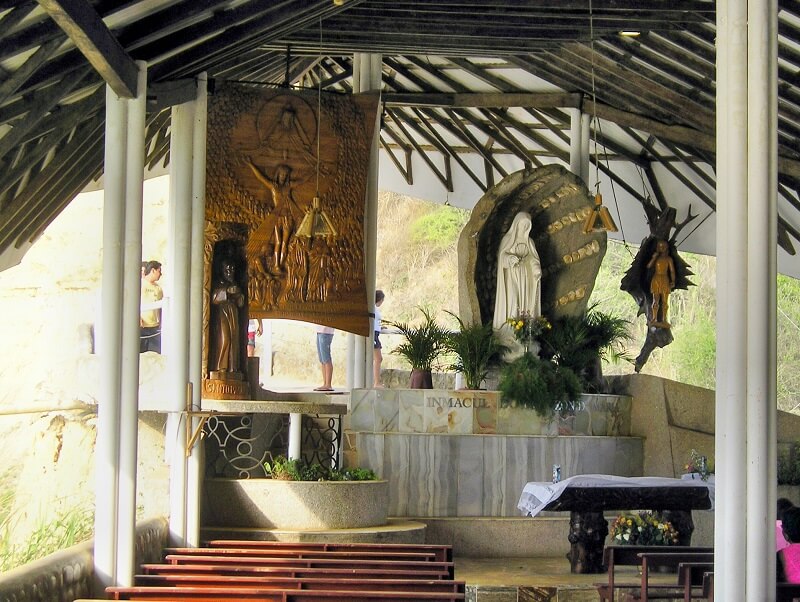 Santuario in Olón, Ecuador