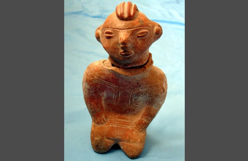 Figure of the Valdivia civilization, Ecuador