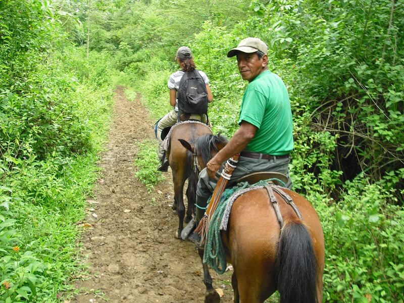 Reitausflug Hacienda El Dorado, Ecuador